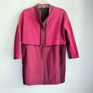 Lululemon Magenta Pink Cacoon Car Athleisure  Jacket S